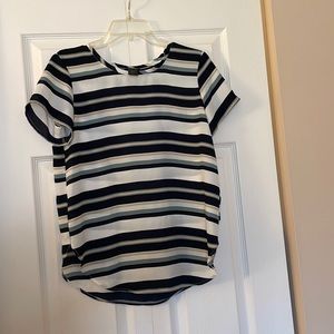 Ann Taylor stripe blouse XS